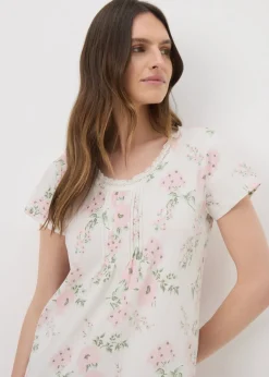 Pink Floral Lace Nightie