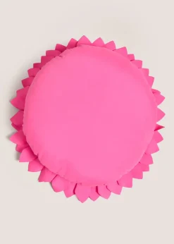 Pink Flower Cushion