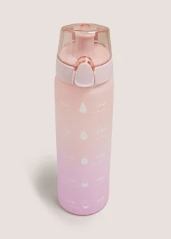 Pink Ombre Tracker Water Bottle