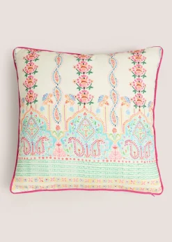 Pink Paradise Tile Cushion