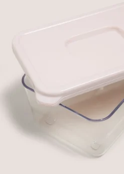 Pink Plastic Lunch Box