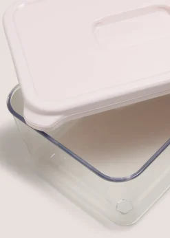 Pink Plastic Lunch Box