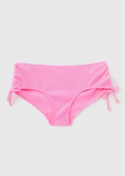Pink Textured Short Briefs