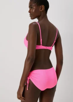 Pink Textured Short Briefs