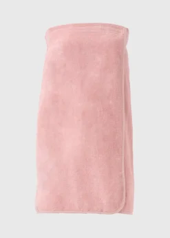 Pink Towel Wrap