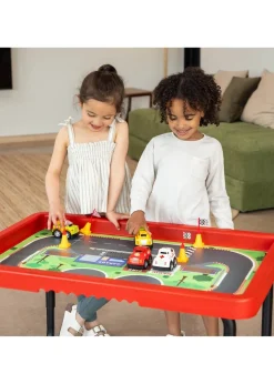 PlayHouse Play Tray With City & Race Play Mat Set