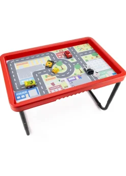 PlayHouse Play Tray With City & Race Play Mat Set