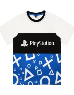 PlayStation Kids Long Leg Black Pyjamas (5-14 Years)