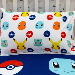 Pokemon Badges Duvet Cover