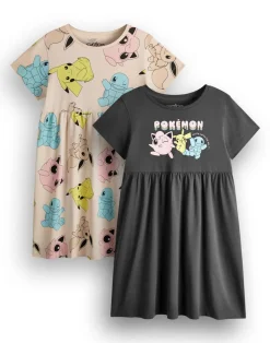 Pokemon Kids Dresses 2 Pack (4-14 Years)