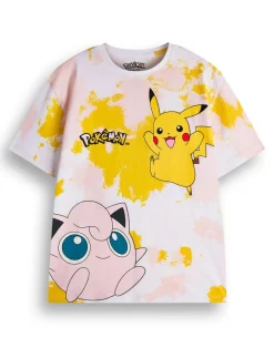 Pokemon Kids Tie Dye T-Shirt & Shorts Set (4-12 Years)