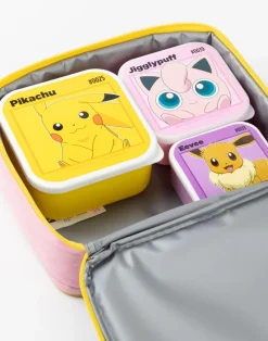 Pokemon Multi Charactor Pose Kids Multicoloured Lunch Sets