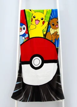 Pokémon Red Unite Beach Pool Towel