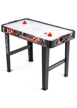 Power Play White/Black Stand Up Air Hockey Games Table (3ft)