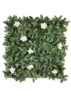 Premier Decorations Artificial Living Wall White Azalea