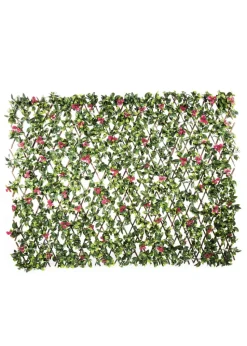 Premier Decorations Artificial Gardenia Leaves Willow Trellis (130cm x 270cm)