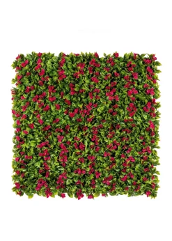 Premier Decorations Bougainvillea Artificial Living Wall Panel (100cm x 100cm)