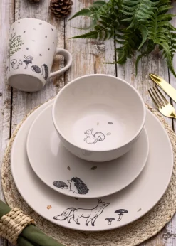 Price & Kensington Woodland Mugs x4 (33cl)