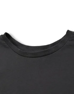 Pusheen Grey Yum Noodles Cropped Short Sleeved T-Shirt