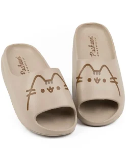 Pusheen Kids Brown Sliders (Younger 10-Older 4)