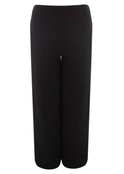 Quiz Black Curve Palazzo Trousers