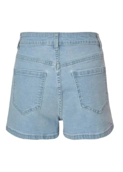 Quiz Blue Denim Bow Detail Shorts