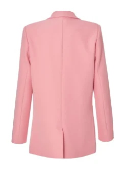 Quiz Coral Woven Blazer