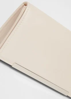 Quiz Natural Metallic Clutch Bag