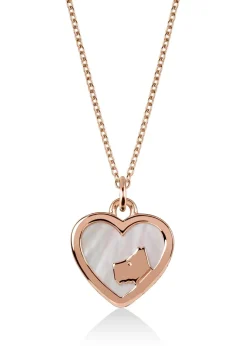 Radley London 18ct Rose Gold Plated MOP Necklace