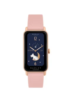 Radley London Pink Series 21 Cobweb Silicone Watch
