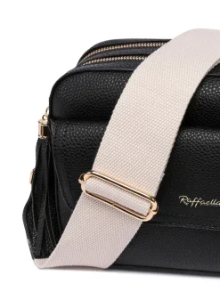 Raffaella Black Cross Body Pocket Camera Bag