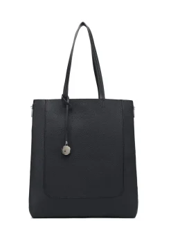 Raffaella Black Large Shopping Bag