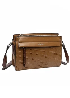 Raffaella Brown Thin Cross Body Bag