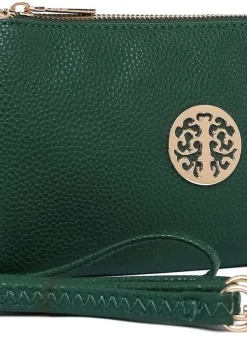 Raffaella Green Clutch Purse