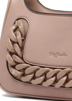 Raffaella Taupe Chain Body Bag