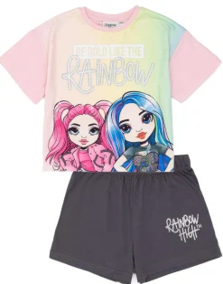 Rainbow High Kids Shortie Multi Pyjamas (4-11 Years)