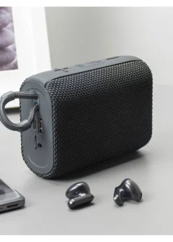 Red 5 Black Wireless Speaker and Earbuds