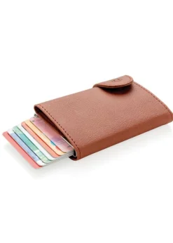 Red 5 Brown RFID Cardholder Wallet
