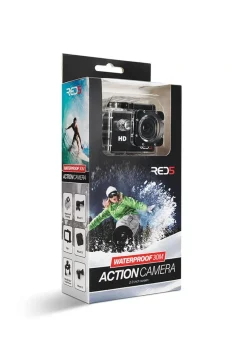 RED5 Black Action Camera Water Proof