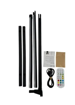 RED5 Black LED Corner Light Remote Controlled