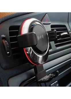 RED5 Black 5W Car Phone Holder Wireless Charger