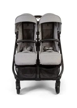 Red Kite Push Me Double Twin Stroller Stone Grey (107cm x 74cm x 88cm)