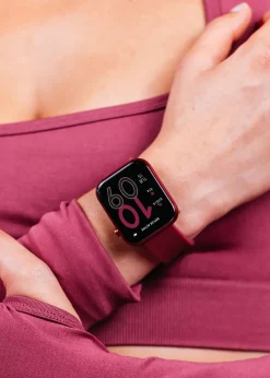 Reflex Active Burgundy Series 12 Strap Smart Watch