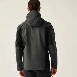 Regatta Ash Black Birchdale II Waterproof Breathable Isotex Stretch Jacket