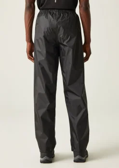 Regatta Black Adult Stormbreak Waterproof Hydrofort Overtrousers