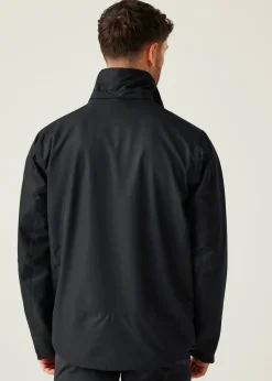 Regatta Black Oakhowe Waterproof Breathable Isotex Jacket