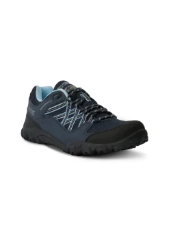 Regatta Navy Blueski Edgepoint III Waterproof Low Walking Shoes
