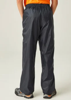 Regatta Navy Kids' Stormbreak Waterproof Hydrofort Overtrousers