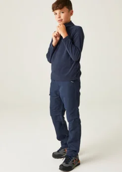 Regatta Navy Navy Kids' Hot Shot II Anti-Pill Symmetry Fleece