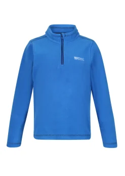 Regatta Oxford Blue Navy  Kids' Hot Shot II Half Zip Fleece